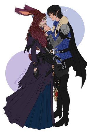 Agatha &amp; Aymeric, Art by Basil