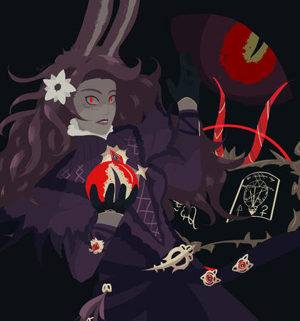 Agatha & the Eye, art by Khordo